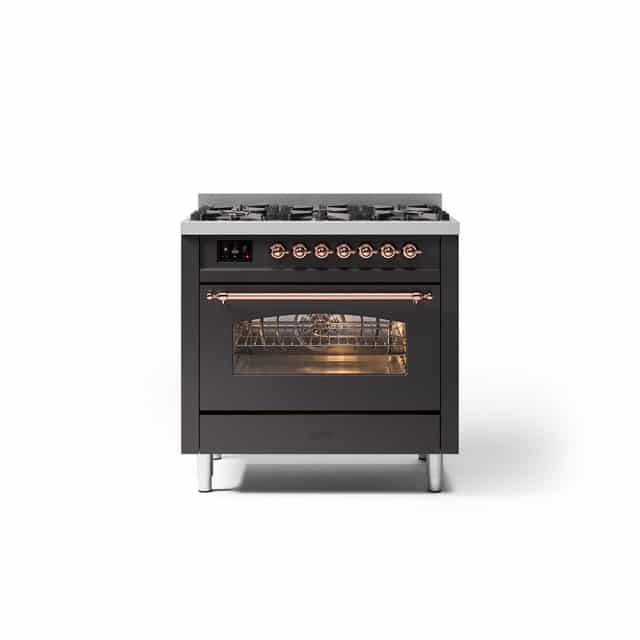 Gasfornuis 91 1cm Met Pyrolitische Oven 8211 Ilve Nostalgie