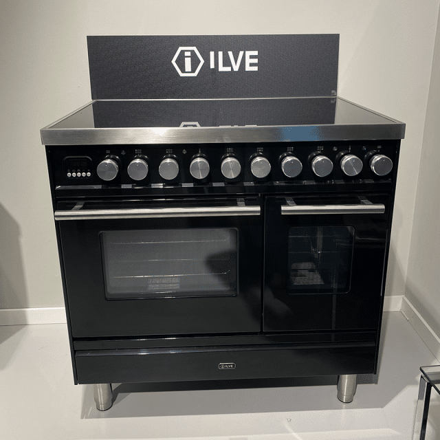 Showroom Deal 8211 Inductiefornuis 90cm Dubbele Oven 8211 Ilve Professional Plus