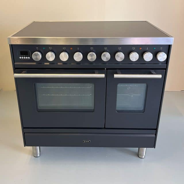 Showroom Deal 8211 Inductiefornuis 90cm Dubbele Oven 8211 Ilve Professional Plus