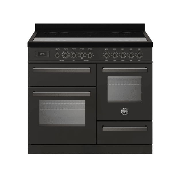 Bertazzoni Professional 100cm Inductiefornuis 3 Ovens 8211 All Black