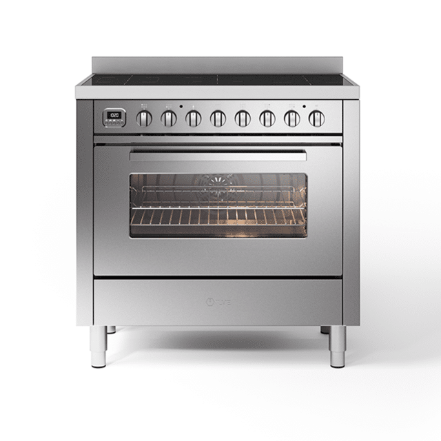 Ilve Pro Line Inductiefornuis 90cm 1 Oven