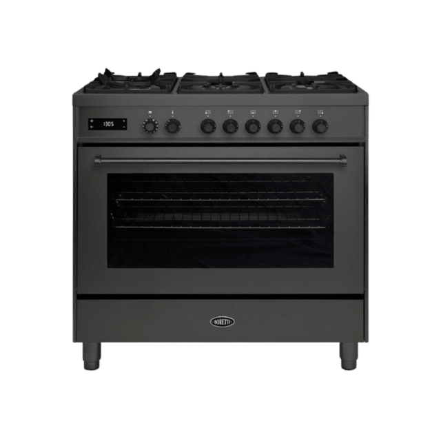 Boretti Milano 90cm Gasfornuis Enkele Oven