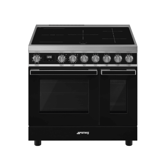 Smeg Portofino Inductiefornuis 90cm 2 Ovens