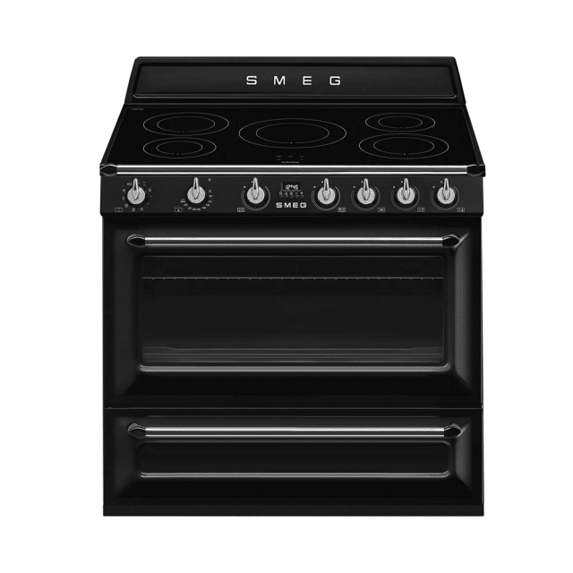 Smeg Victoria Inductiefornuis 90cm 1 Oven