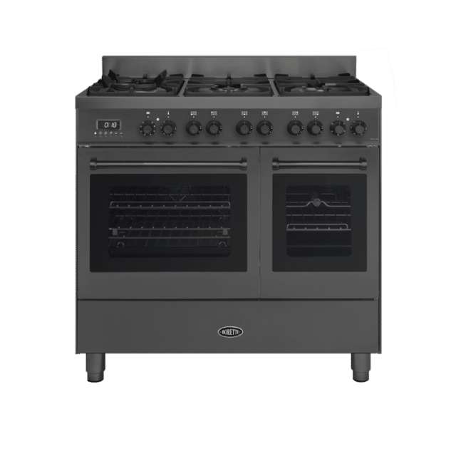 Boretti Milano 90cm Gasfornuis Dubbele Oven